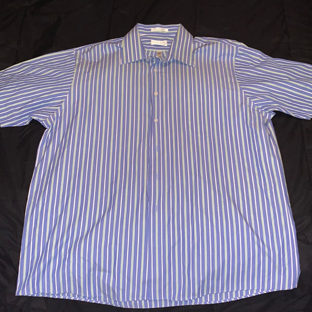 Casual striped button down